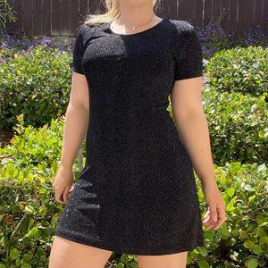HAMPTON NILES vintage black sparkly